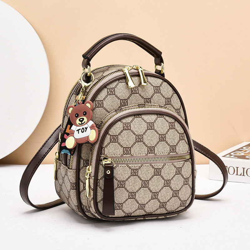 Luxury Bags For Young Women - ブランドの高級バックパックソフトレザー防水バッグパックプレッピースタイル若い学生バッグ多機能 Mochilas Feminina 嚢 A Dos