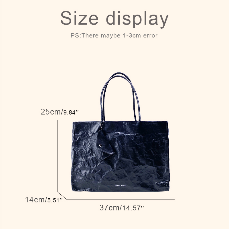 韓国カジュアルクラフト紙トートバッグ女性の高級デザイナーハン - Luxury Bag Collection のレビューと価格