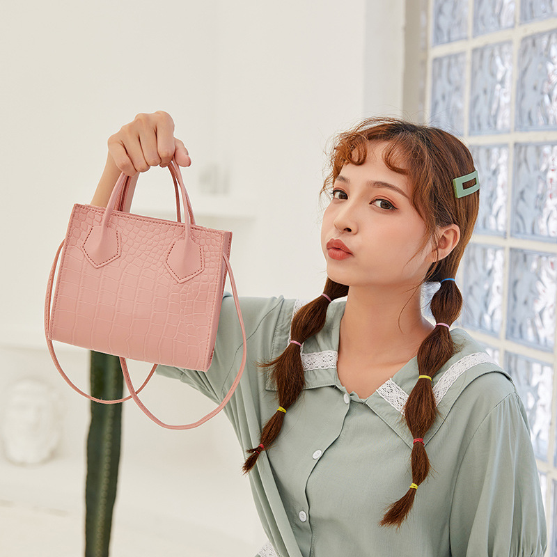 クロコダイル柄のミニハンドバッグ,ラグジュアリー,デザイナー - Luxury Bags For Young Women のレビューと価格