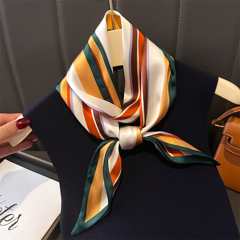 新作高級ナローショートツイルシルクスカーフ レディース 布製 - Luxury Bags To Sell のレビューと価格
