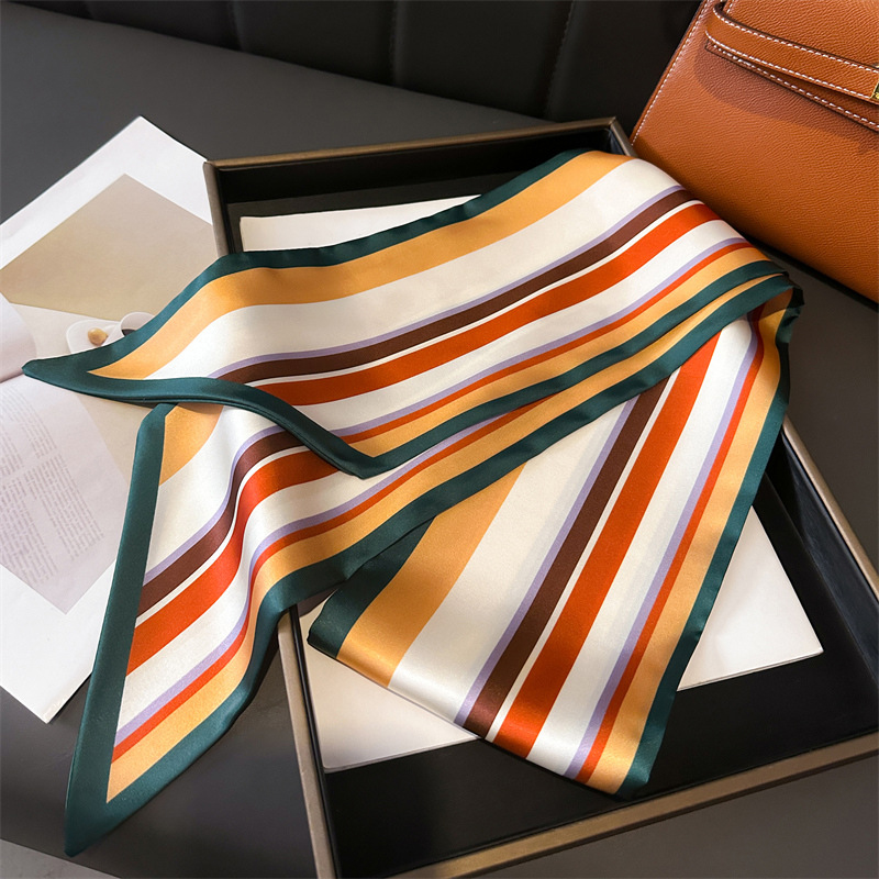 新作高級ナローショートツイルシルクスカーフ レディース 布製 - Luxury Bags To Sell のレビューと価格