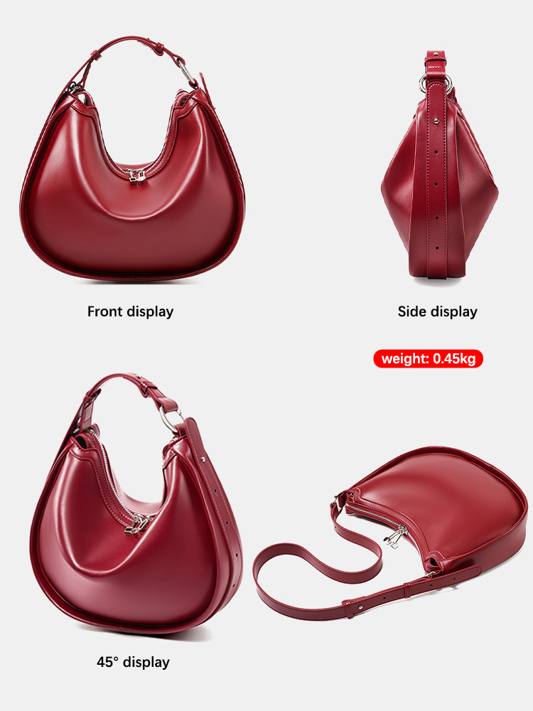 Zency プレミアム本革レディースハンドバッグ高級ホーボー - Luxury Bag Collection のレビューと価格