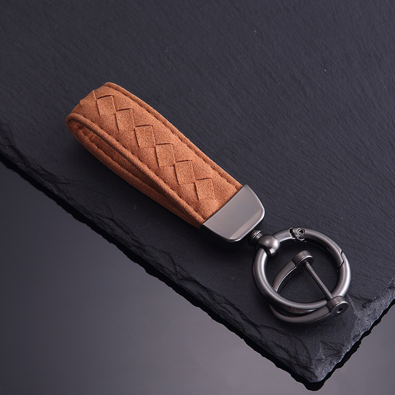 高級車のキーチェーン高品質スエードレザーキーリングホルダーバ - Luxury Xmas Bags のレビューと価格