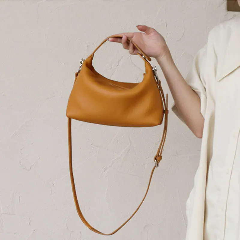 レディース高級ソフトレザーホーボーバッグ 本革クロスボディシ - Luxury Bags For Young Women のレビューと価格