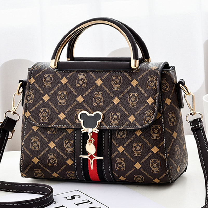 新しいショルダーバッグ女性バッグトート高級デザイナーハンドバ - Tote Bag Leather Monogram のレビューと価格