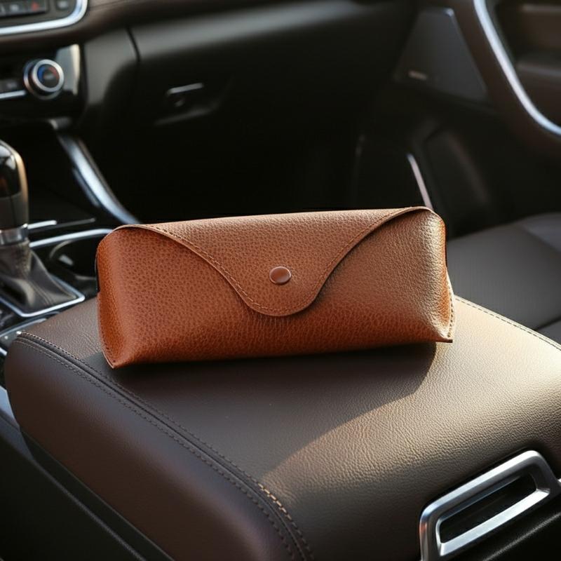 ファッション PU レザーサングラスケースソフトポータブル眼 - Luxury Bags Consignment のレビューと価格