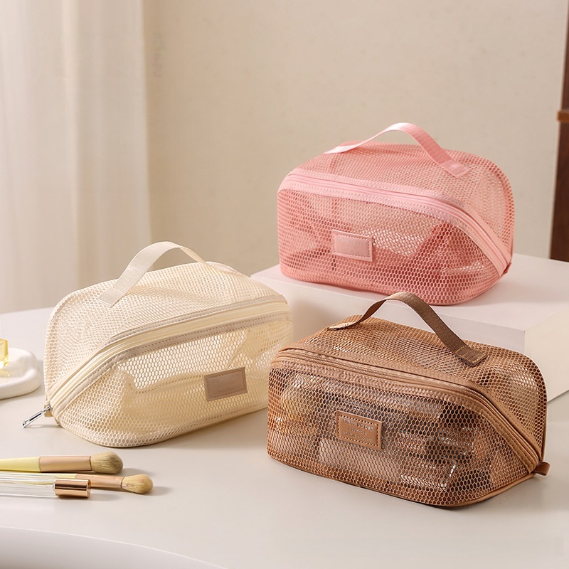卸売工場供給 シースルーメッシュ化粧品収納バッグ 携帯用大容 - Luxury Bags In China Wholesale のレビューと価格