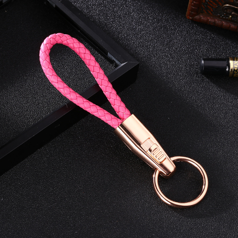 Jobonトレンディなキーホルダー編み込みロープカーキーホル - Luxury Xmas Bags のレビューと価格