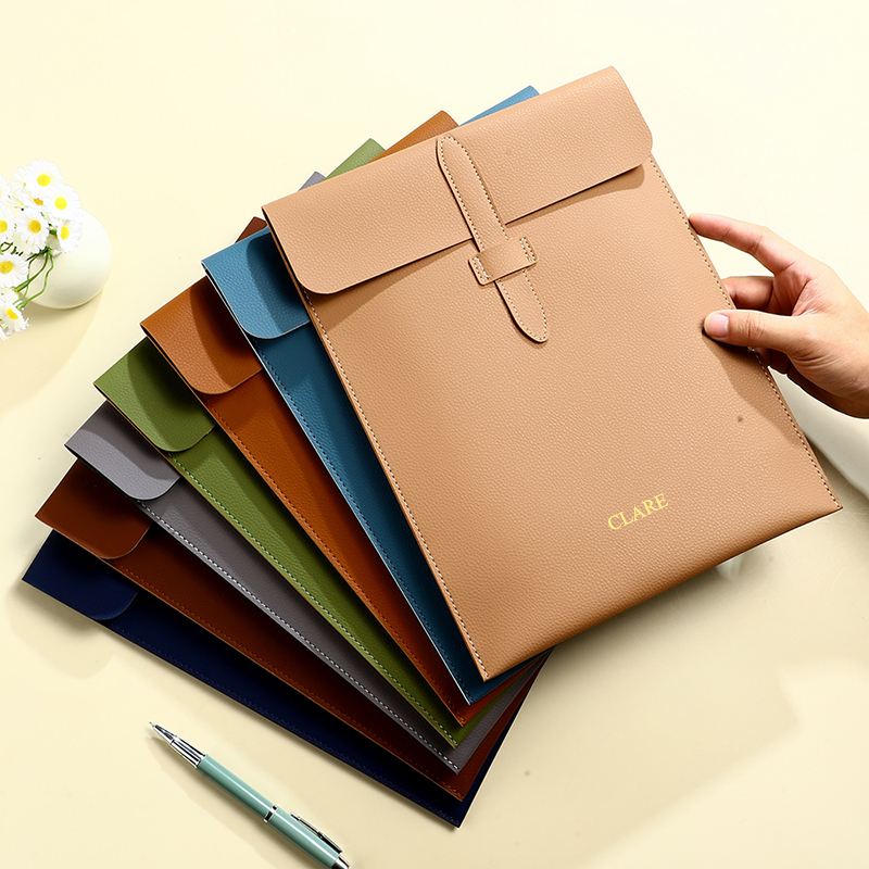 ビジネスオフィスレザー製パーソナルドキュメントバッグA4用紙 - Luxury Bags In China Wholesale のレビューと価格