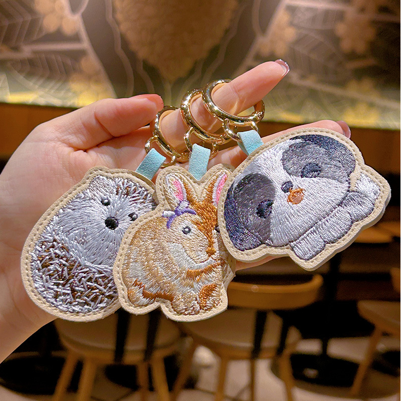 女の子のためのかわいいウサギのキーホルダー,豪華な手作りの財 - Luxury Xmas Bags のレビューと価格