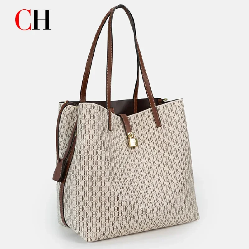 CH 2 ピース/セット女性トートバッグ高級デザイナーモノグ - Luxury Bags Consignment のレビューと価格