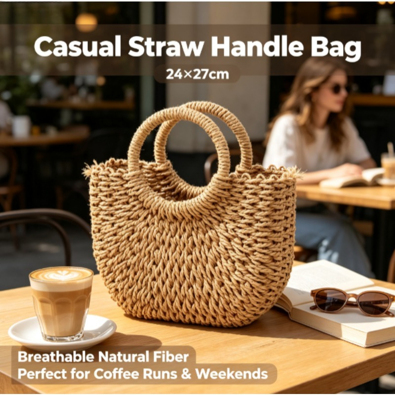 ボヘミアン手織り中空ムーンエコバッグ、高級多用途クロスボディ - Luxury Bags 2026 のレビューと価格