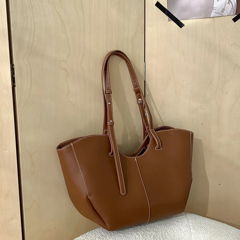 大容量の女性用ハンドバッグ,PUレザーのポータブルショッピン - Luxury Bag Collection のレビューと価格