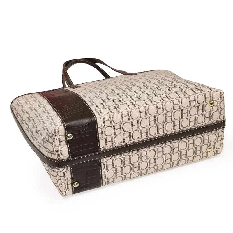 CH トートバッグ モノグラムプリント 大容量ショルダーバッ - Tote Bag Leather Monogram のレビューと価格