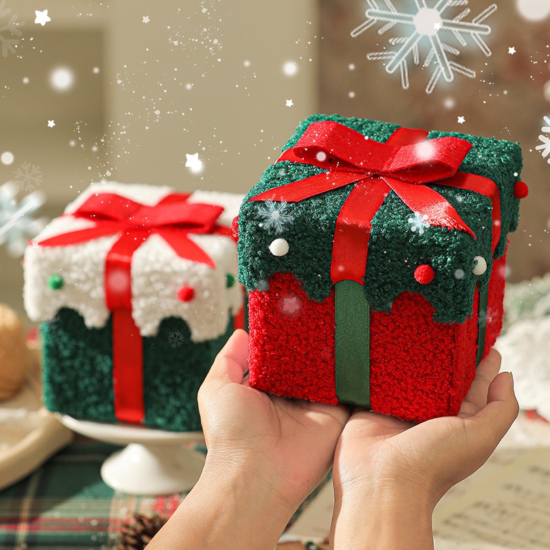 クリスマスイブアップル包装箱高級サンタバッグ誕生日ミステリー - Luxury Xmas Bags のレビューと価格