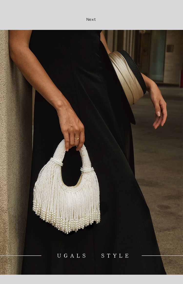 デザインハンドルパールイブニングクラッチバッグ、高級デザイナ - Luxury Bag Collection のレビューと価格