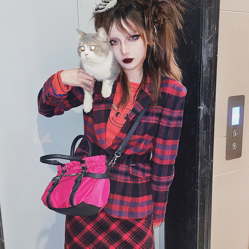 Y2K スタイル木目調エッジ高級ショルダークロスボディバッグ - Luxury Bags For Young Women のレビューと価格
