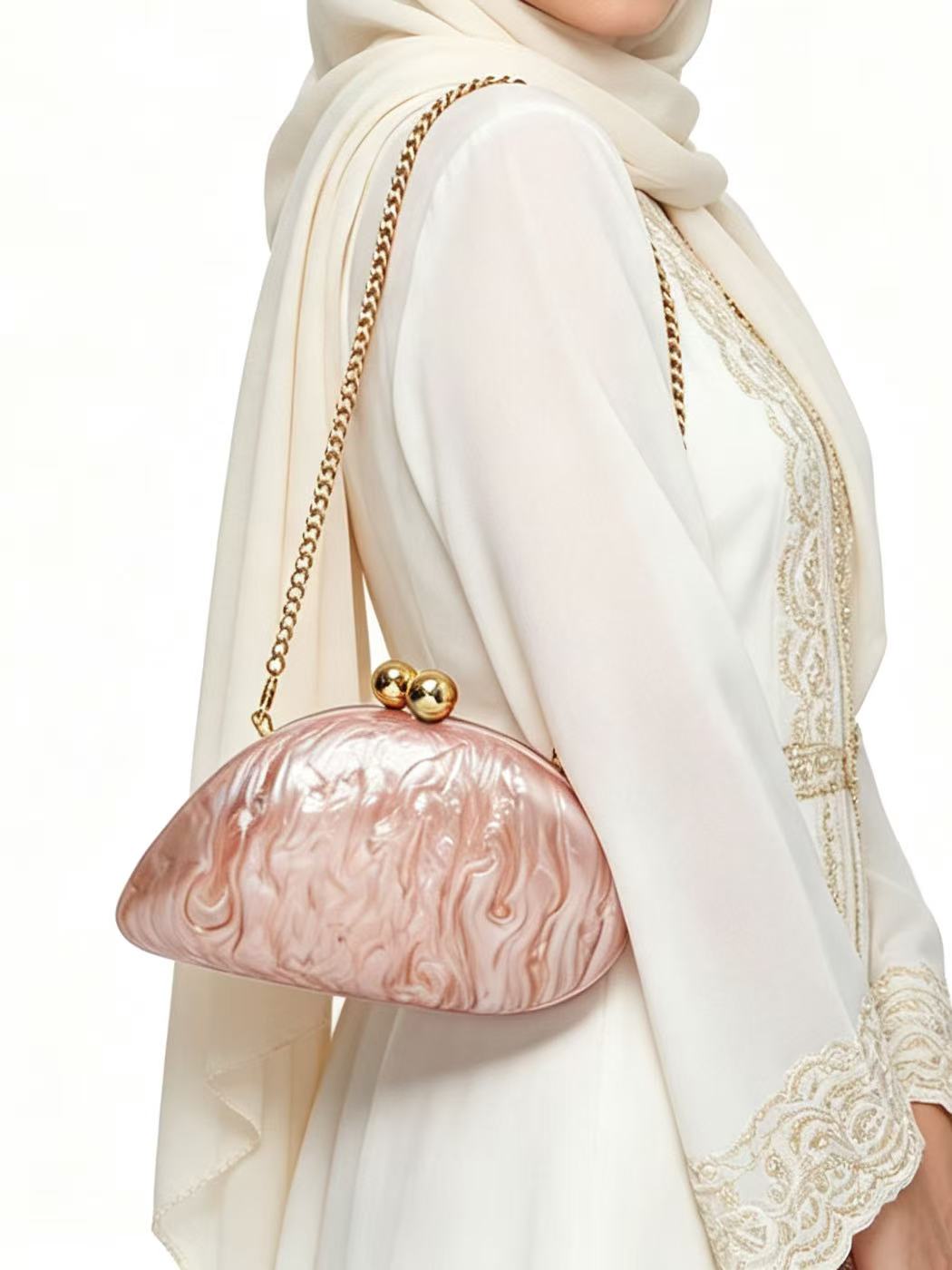 2026年春夏新作　人気沸騰中　不規則アクリルシェルイブニン - Luxury Bags To Sell のレビューと価格