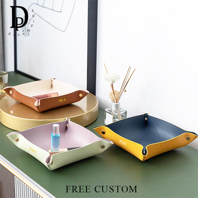 カスタムロゴ入り高級PUレザートレイ ホテル/自宅用デコレー - Luxury Bags In China Wholesale のレビューと価格