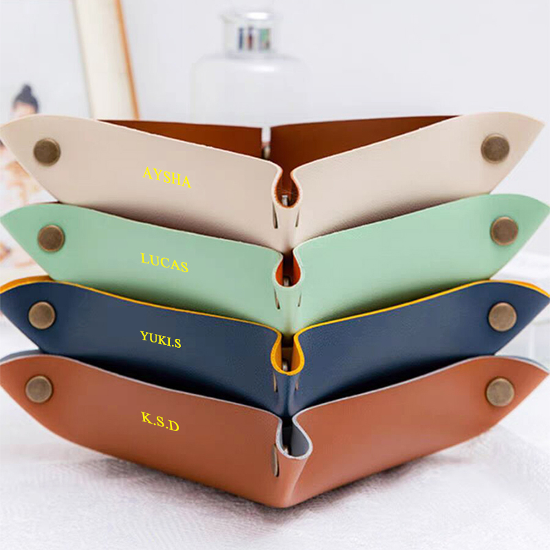 カスタムロゴ入り高級PUレザートレイ ホテル/自宅用デコレー - Luxury Bags In China Wholesale のレビューと価格