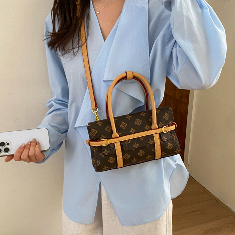 クラシックなヴィンテージモノグラムミニトートクロスボディバッ - Tote Bag Leather Monogram のレビューと価格