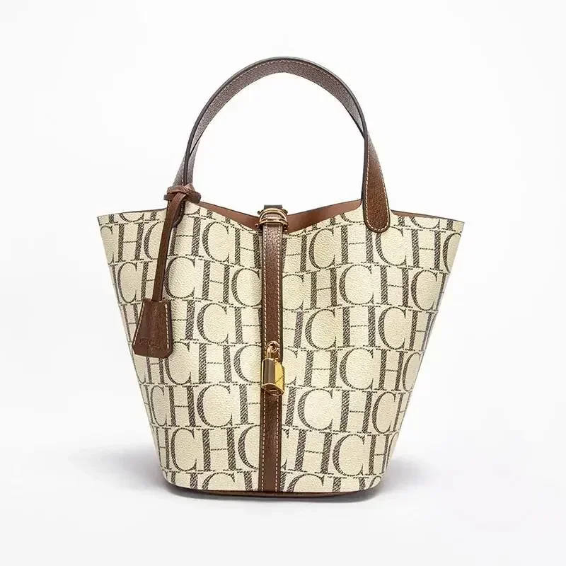 CH トートバッグ 女性用 高級モノグラムレザーハンドバッグ - Tote Bag Leather Monogram のレビューと価格